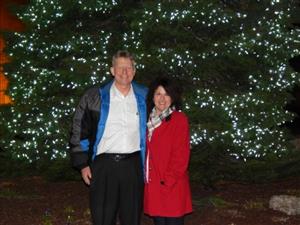 Mrs. Blakeney and her husband 